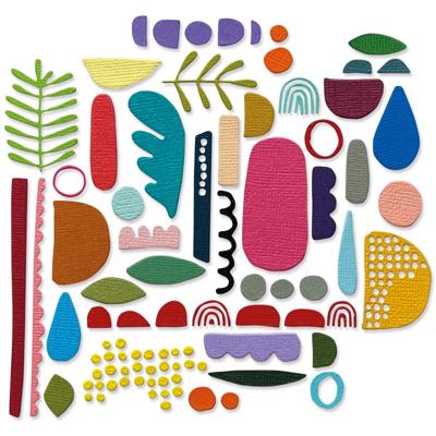 Sizzix • tim holtz thinlits die set abstract elements 43pcs
