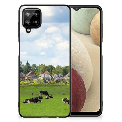 Samsung Galaxy A12 Dierenprint Telefoonhoesje Koeien Samsung Galaxy A12 Dierenprint Telefoonhoesje Koeien