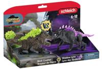 Figuren Duo Lynx of Darkness vs Stone Crusher, SCHLEICH 70827 Eldrador Creatures, 6 jaar - thumbnail