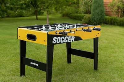 Tafelvoetbal Geel 117 x 61 x 82 cm