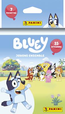 Stickerverpakking Panini Bluey 2