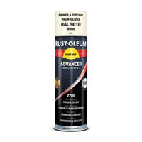Rust-Oleum Hard Hat Advanced grondlaag en deklaag RAL9010 wit hoogglans 500ml - thumbnail