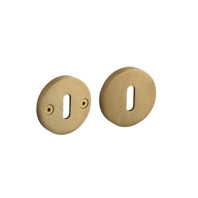 Intersteel sleutelrozetten Shiraat ø55x8 mm eenzijdig verdekt - messing mat titaan PVD Intersteel sleutelrozetten Shiraat ø55x8 mm eenzijdig verdekt - messing mat titaan PVD