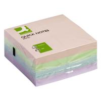 Q-CONNECT Quick Notes, ft 76 x 76 mm, 400 vel, geassorteerde kleuren - thumbnail