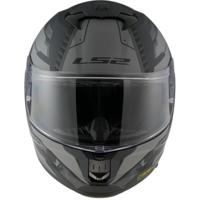 LS2 integraalhelm "ff808 stream ii shadow". helmet ff808 stre.ii shadow m grey matt - thumbnail