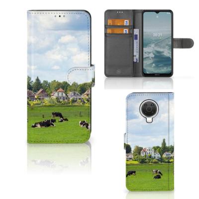 Nokia G10 | G20 | Telefoonhoesje | Met pasjeshouder | Koeien