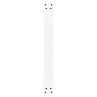 Eettafelpoten 2 st U-vormig 80x(72-73) cm staal wit - thumbnail