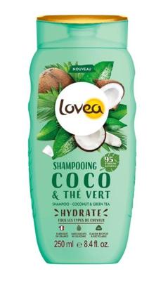 Lovea Shampoo coco & green tea 250 Milliliter