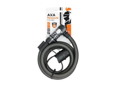 Kabelslot Axa Resolute C15-180 code - zwart - thumbnail