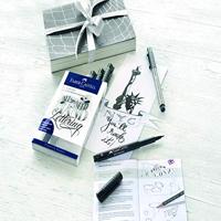 Handlettering Pitt Artist Pen set Faber-Castell 9-delig - thumbnail