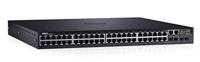 Dell Netwerken S3148 - Commutateur - C3 - Géré - 48 x 10/100/1000 + 2 x 10 Gigabit SFP+ + 2 x SFP Gigabit combiné - flux d'air de l'avant vers l'arrière - Montable sur rack Smart Value - thumbnail