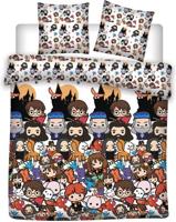 Harry Potter Hogwarts Mini's Dekbedovertrek 200 x 200 cm - thumbnail