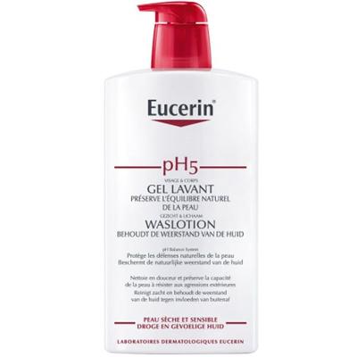 Eucerin pH5 Waslotion Pomp 1000ml
