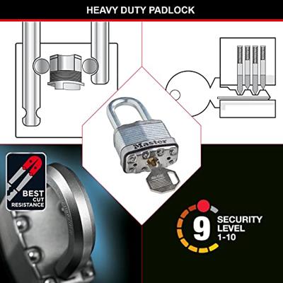 Masterlock Hangslot EXCELL M5EURDLF - 50mm - M5EURDLF M5EURDLF