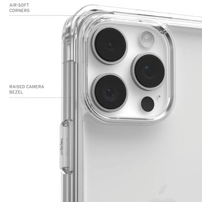 Urban Armor Gear Plyo Case Backcover Apple iPhone 16 Pro Ice, Transparant Inductieve lading