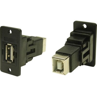 Cliff CP30609NX1 FM Slim FT USB2 A-B 3.2 hole Adapter, inbouw 1 stuk(s)