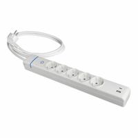 Stopcontactenstrip 5 Tomas met Interruptor Solera 51ilac USB 250 V 16 A (1,5 m) - thumbnail
