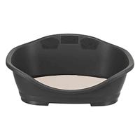 TRIXIE VITAL SOFA BENDSON ORTHOPEDISCH OVAAL DONKERGRIJS / LICHTGRIJS 75X60X24 CM - thumbnail