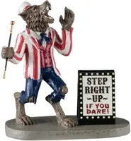 Lemax carnival barker s/3 halloween figuur Spooky Town 2024 - thumbnail