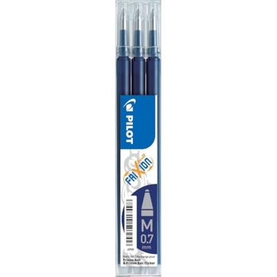 Rollerpenvulling PILOT friXion medium blauwzwart set à 3 stuks Rollerpenvulling PILOT friXion medium blauwzwart set à 3 stuks