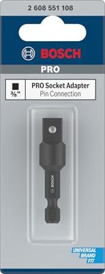 Bosch Accessoires Adapter voor dopsleutelmoffen 1st - 2608551108 - thumbnail