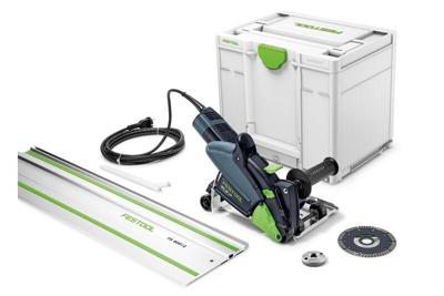 Festool DSC-AG 125-Plus-FS Railslijper 125mm in Systainer met FS 800/2 geleiderail - 578530