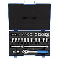 Gedore 19 IMU-10 6139750 Dopsleutelset Metrisch 1/2 (12.5 mm) 27-delig - thumbnail
