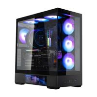 Behuizing zonder voeding - ZALMAN P40 DS - Mid-tower - ATX-formaat - Zwart - thumbnail