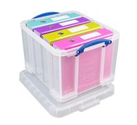 Really Useful Box opbergdoos35 liter, transparant - thumbnail