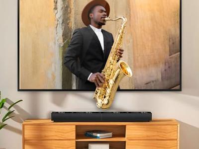 Soundbar - CGV - BDS ALTO - Geïntegreerde subwoofers - 80W - HDMI ARC en Optisch