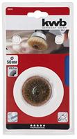 kwb 609110 Komborstel, messing draad, gegolfd 1 stuk(s) - thumbnail