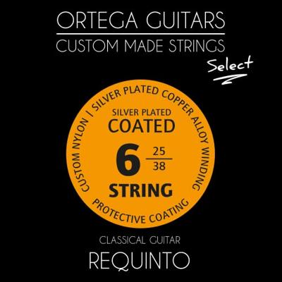 Ortega RQS Requinto Coated Normal Tension Strings snarenset voor klassieke gitaar