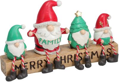 Gnome familie op boomstam 12 cm Nampook - Nampook Gnome familie op boomstam 12 cm Nampook - Nampook
