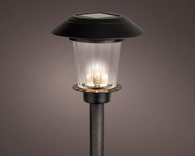 Solar stake light dia17-H35cm black Decoris - Decoris Solar stake light dia17-H35cm black Decoris - Decoris