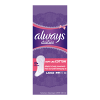 Always Soft Like Cotton inlegkruisje Large Classic, pak van 30 stuks - thumbnail