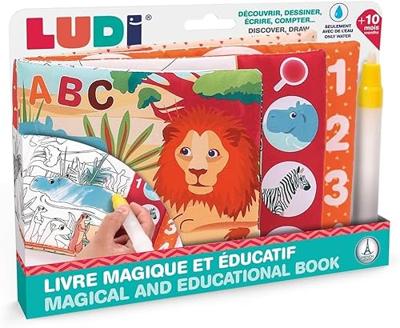 Magisch educatief boek LUDI meerkleurig