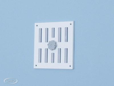 Schuifrooster aluminium geanodiseerd Schuifrooster aluminium geanodiseerd