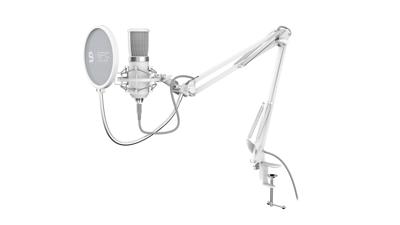 Mic SPC Gear SM950T Streaming MicUSB Onyx White Cable length [m]1.8