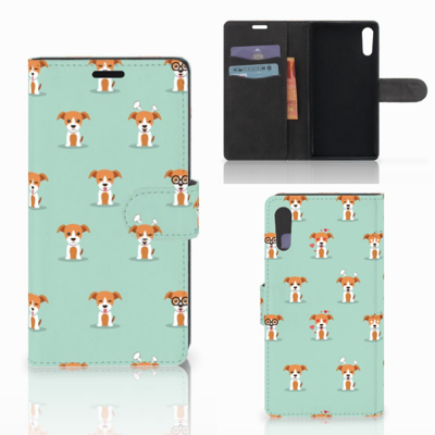Sony Xperia XZ | Sony Xperia XZs | Telefoonhoesje | Met pasjeshouder | Pups Sony Xperia XZ | Sony Xperia XZs | Telefoonhoesje | Met pasjeshouder | Pups