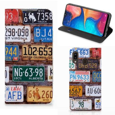 Samsung Galaxy A30 Stand Case Kentekenplaten Samsung Galaxy A30 Stand Case Kentekenplaten