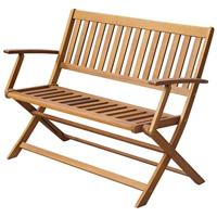 Tuinbank 120 cm massief acaciahout - thumbnail