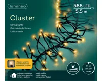 Lumineo clusterverlichting 5,5m 588led klassiek warm - thumbnail
