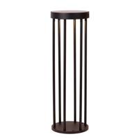 Lucide JACKSON - Sokkellamp - Zonne-energie - Ø 16 cm - LED Dimb. - 1x2W 3000K - IP65 - Beweging & dag/nacht sensor - Zwart - thumbnail