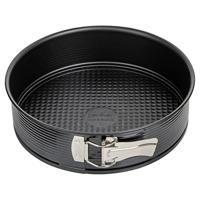 Zenker springvorm met vlakke- en tulband bodem black metallic 24cm - thumbnail