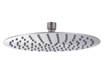 Inbouwthermostaatset Wiesbaden Caral Rond 30cm Plafonduitloop Geborsteld RVS PVD Coating