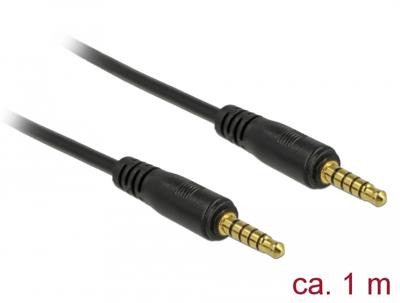 DeLOCK Stereo Jack 3,5 mm 5-Pin (male) > 3,5 mm 5-Pin (male) kabel