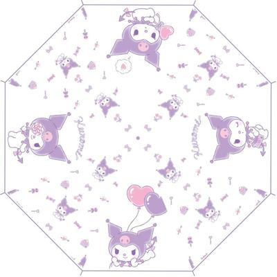 Sanrio Paraplu - Kawaii Kuromi (Transparant)