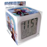 Disney Frozen wekker klok 8 x 8 cm - thumbnail