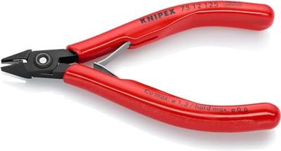 Knipex Zijsnijtang met facet + draadklem 125 mm - 7512125 - thumbnail