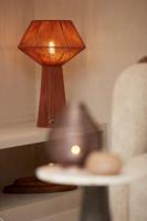 Light & Living Tafellamp 'Fugia' 57cm hoog, kleur Steenrood - thumbnail